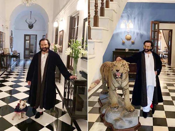 Saif Ali Khan Talks About His Pataudi Palace, Taimur Enjoys His Time There  | Filmfare.com