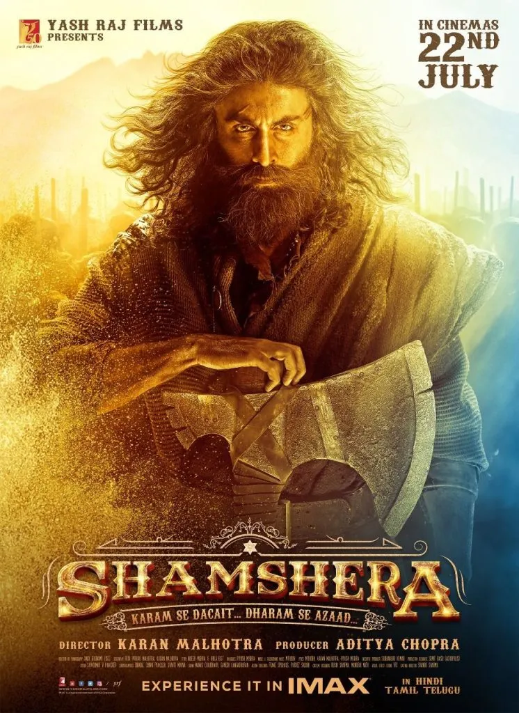 Yash Raj Films<br />
Shamshera