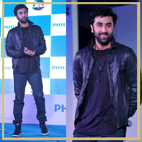 9 Times Birthday Boy Ranbir Kapoor Worked The Leather Jacket Like A Pro |  Jackets, Boys