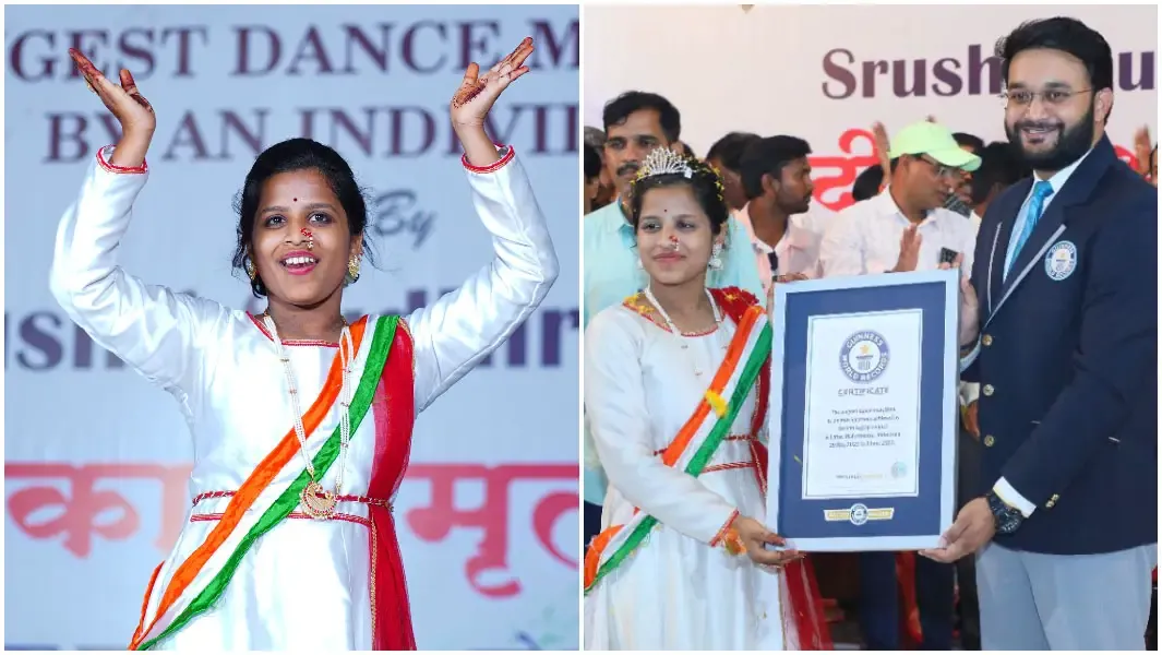 Indian teen performs record-breaking five-day dance marathon | Guinness  World Records
