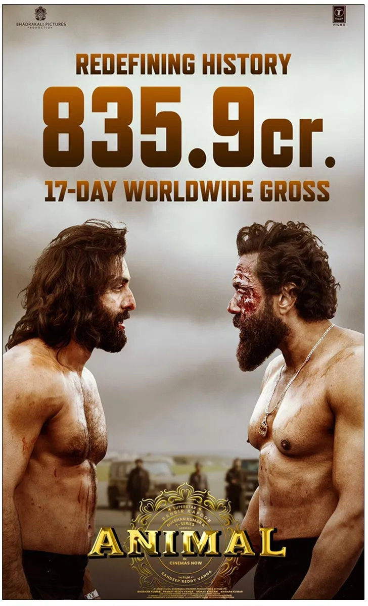 Animal Enters 800 Crore Club Worldwide | cinejosh.com