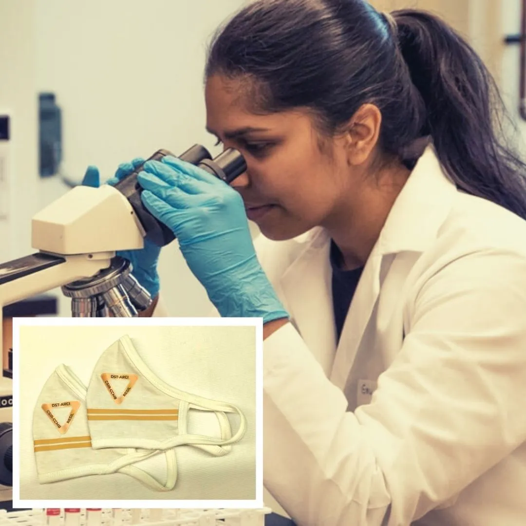 Indian Scientists Develop Self-Disinfecting, Biodegradable Face Masks To  Combat COVID-19