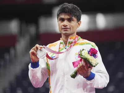 Tokyo Paralympics: Suhas Yathiraj claims silver in badminton | Tokyo  Paralympics News - Times of India