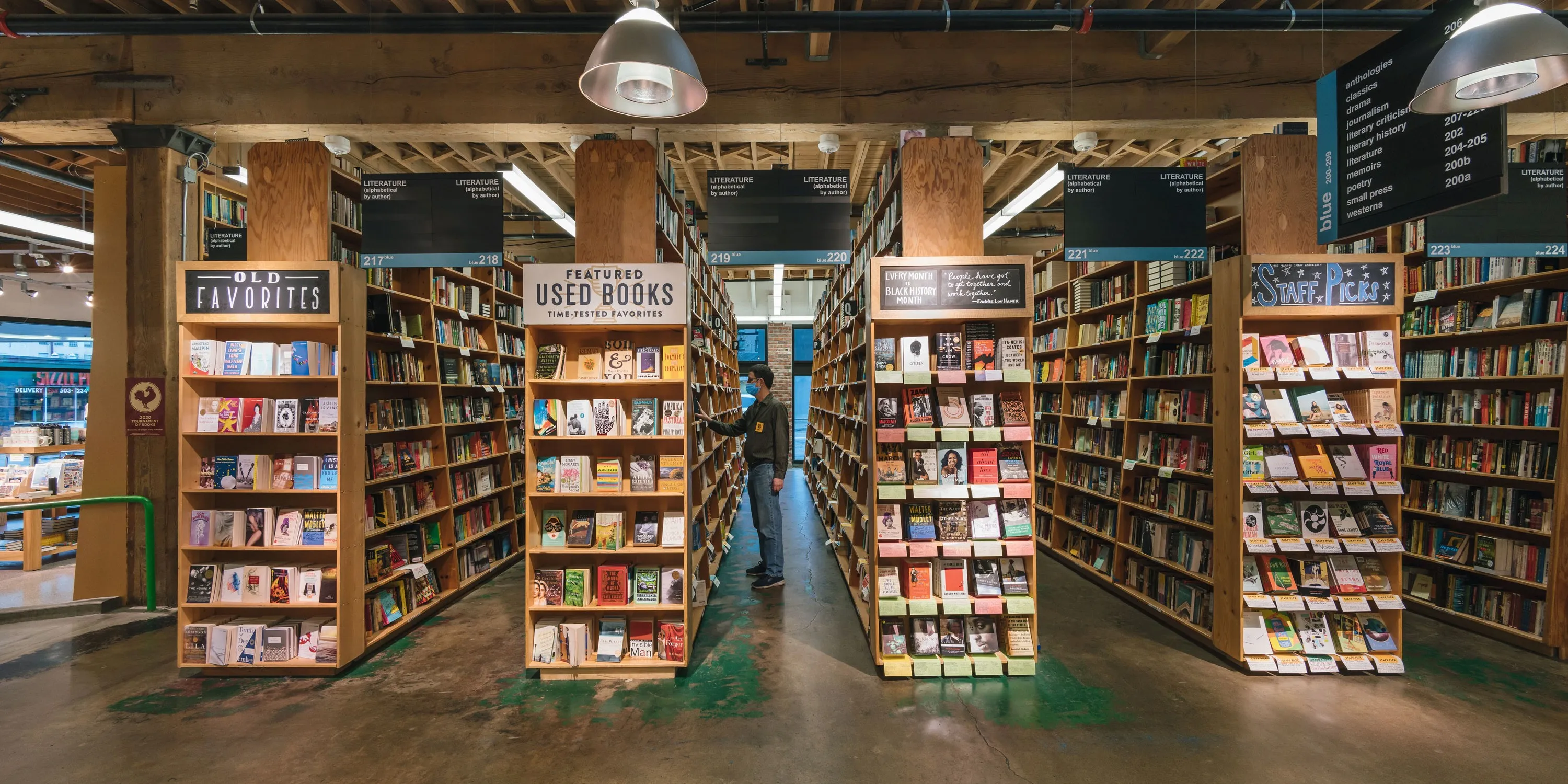 Portland's Beloved Powell's Bookstore Turns 50 | Via