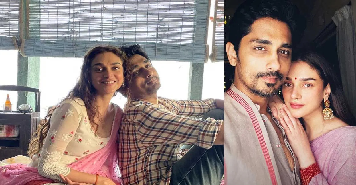 Aditi Rao Hydari's birthday post for Siddharth leaves fans swooning |  Onmanorama