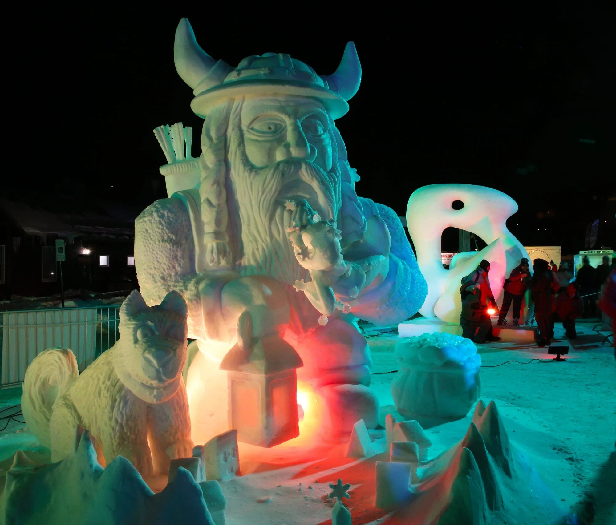 International Snow Sculpture Championships - Breckenridge, Colorado