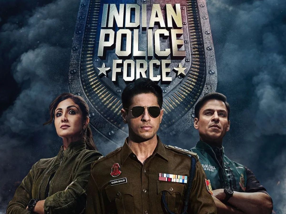 Indian Police Force Poster Out Sidharth Malhotra With His Digital Debut Web  Series