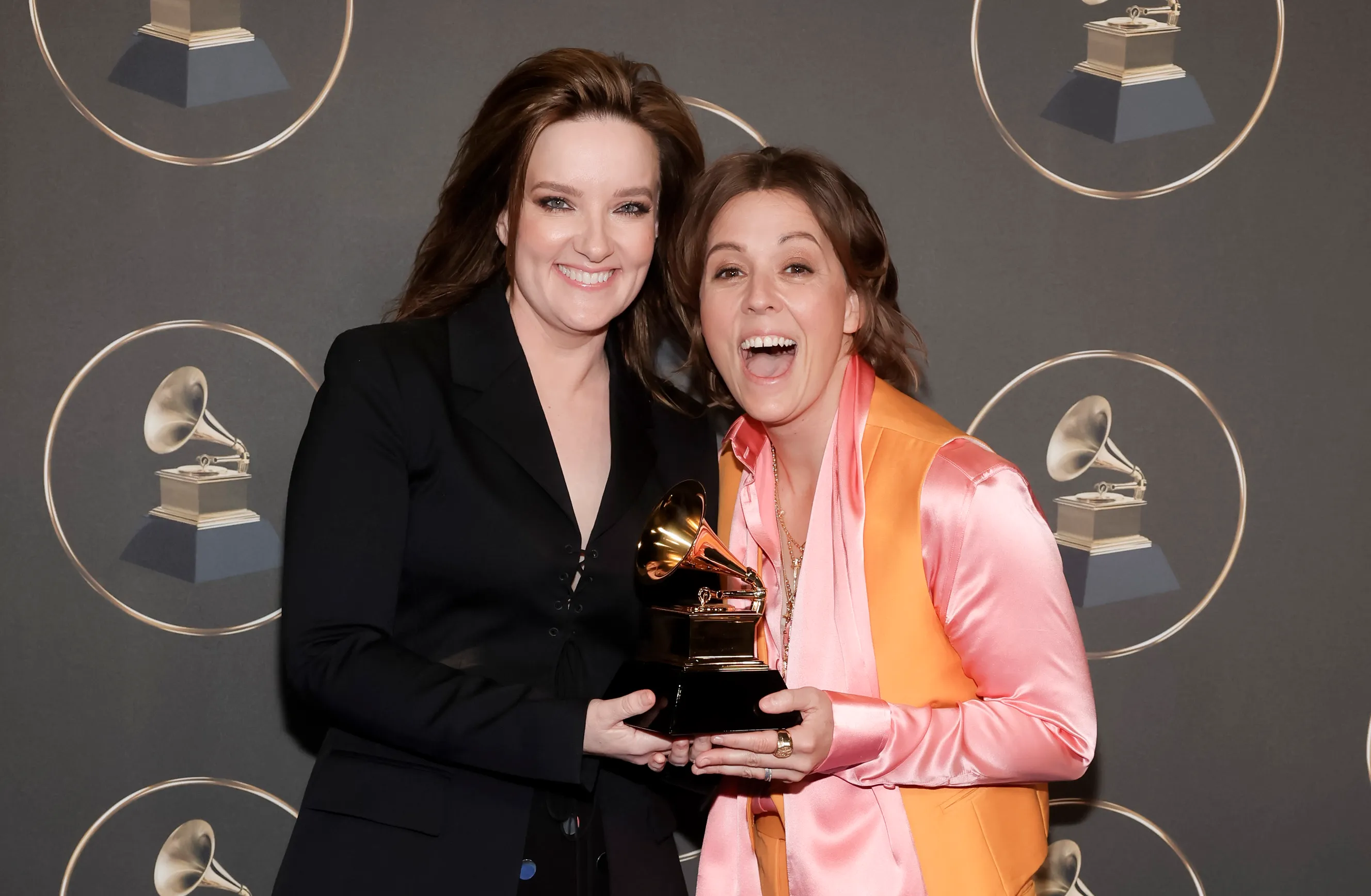 Watch: Brandy Clark & Brandi Carlile Discuss Their Best Americana  Performance GRAMMY Win At The CNB "First Look" Cam At The 2024 GRAMMYs  Premiere Ceremony | GRAMMY.com