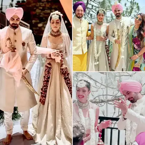 Karan V Grover married to Poppy Jabbal, Shares Wedding Pictures