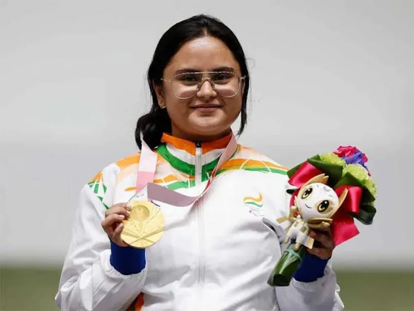 Shooter Avani Lekhara Rewrites History Books With Gold Medal At Paris  Paralympics | Olympics News