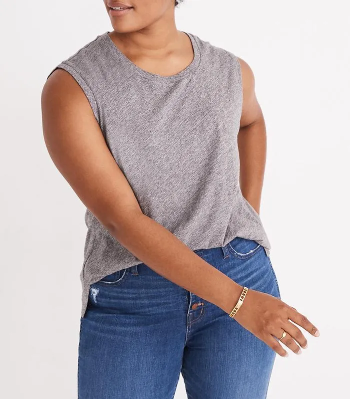 Madewell Whisper Cotton Crewneck Muscle Tank