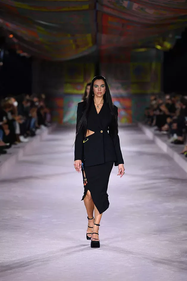 Milan Fashion Week S/S 2022 Versace runway show