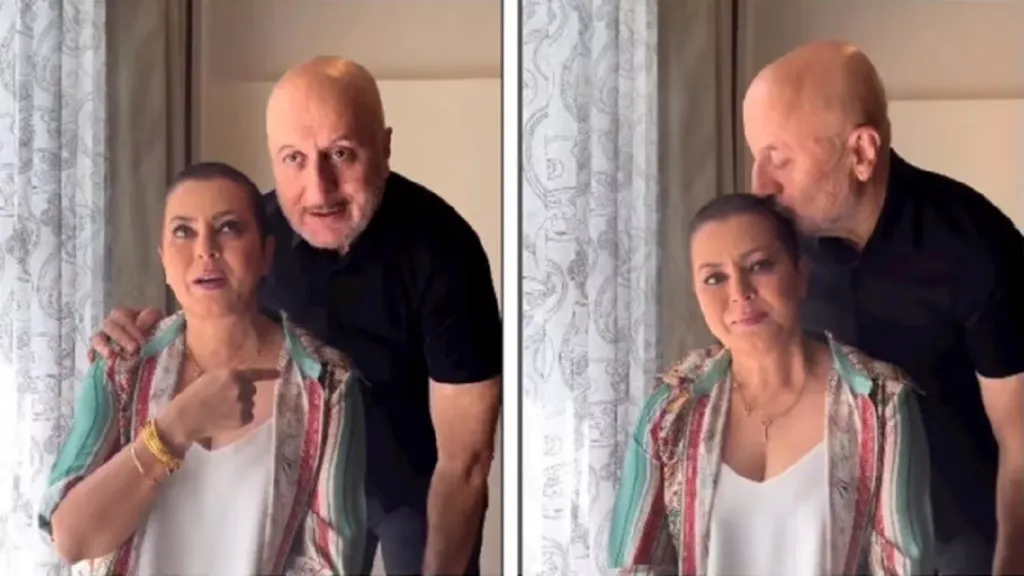 Anupam Kher & Mahima Chaudhry