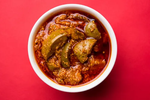 Mango Pickle Recipe, How to make Mango Pickle - Vaya.in