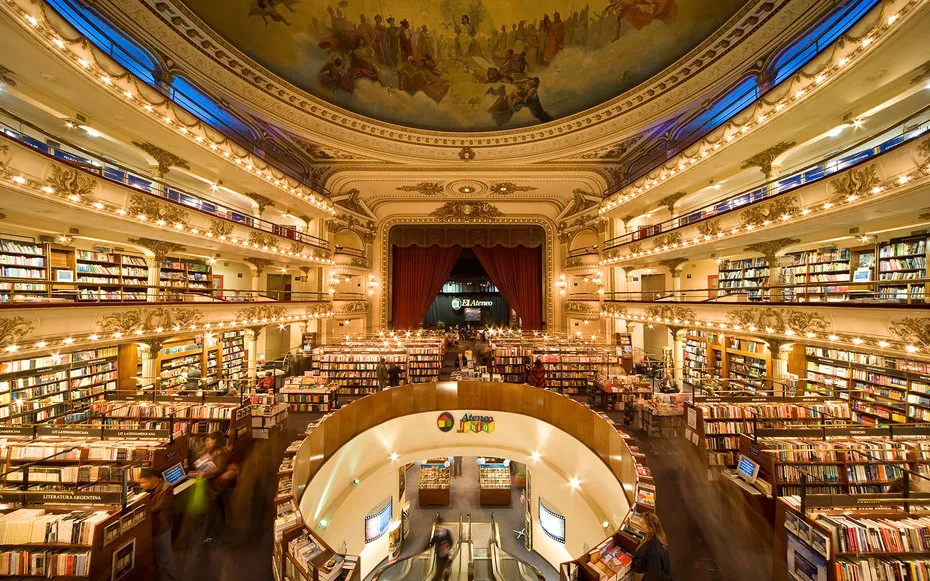 Buenos Aires bookshop 'El Ateneo Grand Splendid' lives up to its name -  PLAIN Magazine