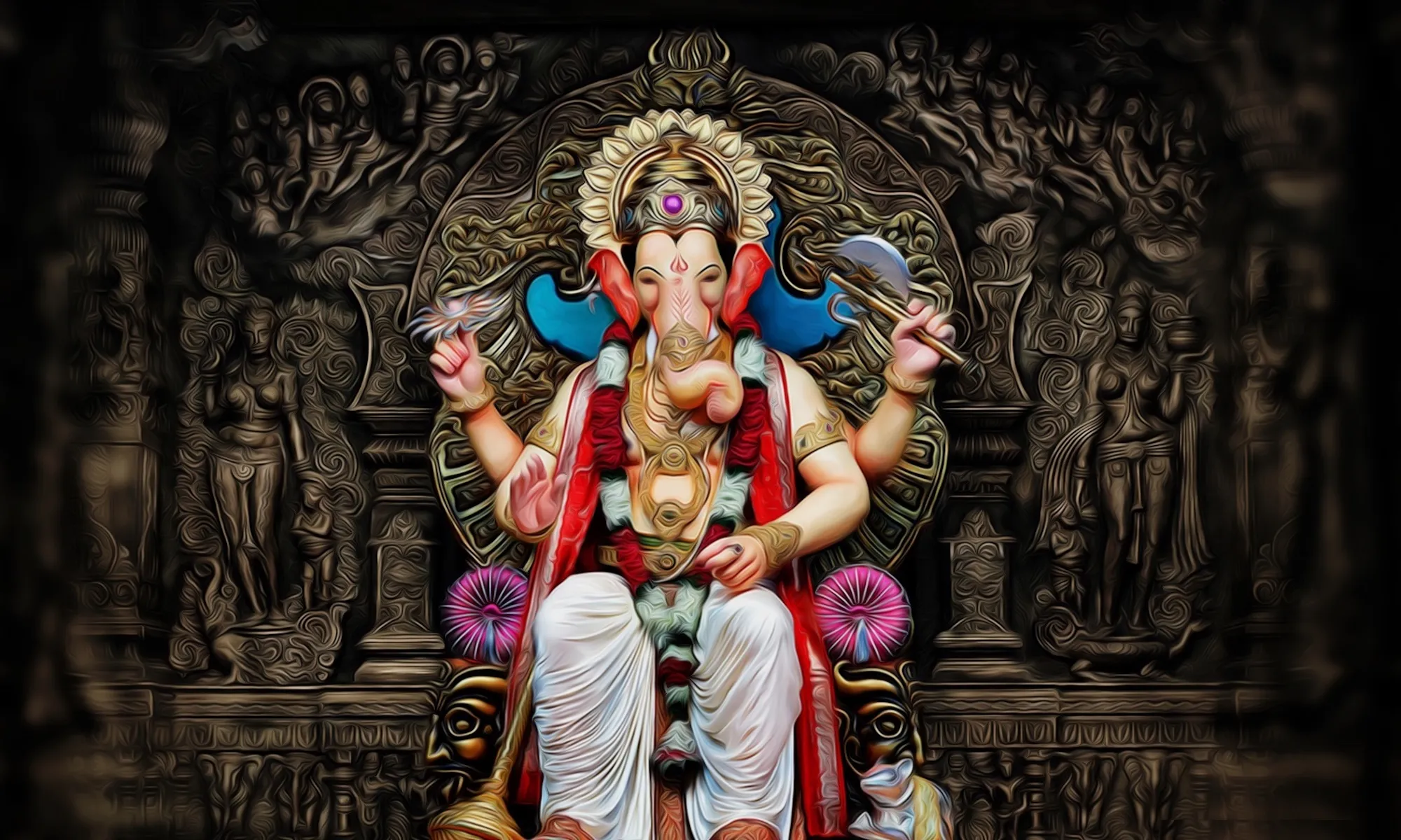 Shrih Provides Exclusive & Luxurious Ganpati Decorations