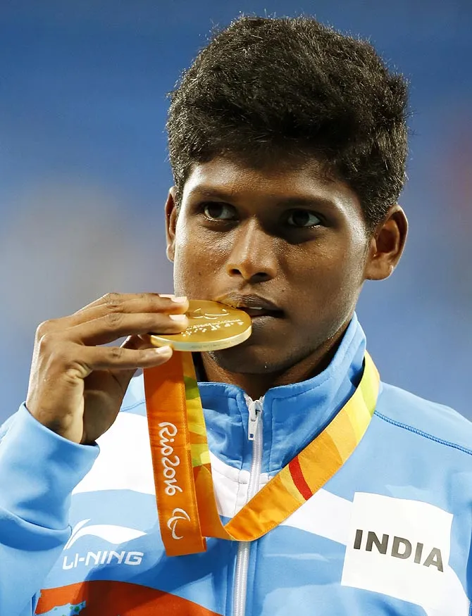 Mariyappan Thangavelu won the Gold Medal in Rio Paralympics 2016