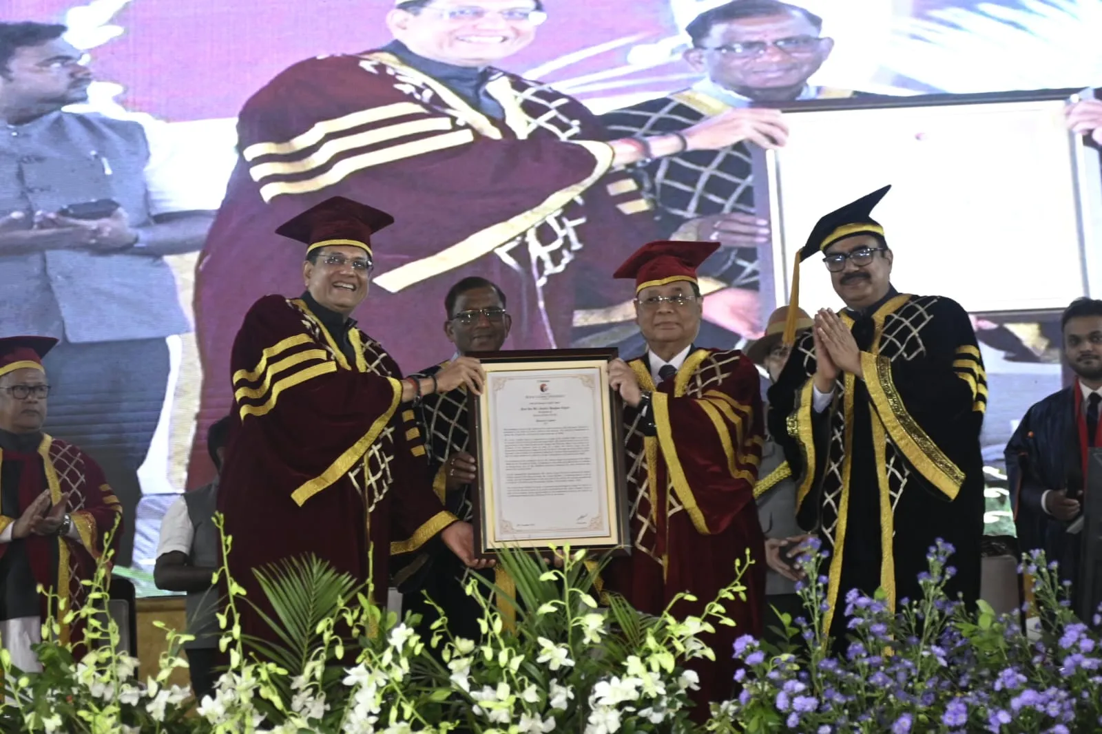 Royal Global University Honors Luminaries at 4th Convocation