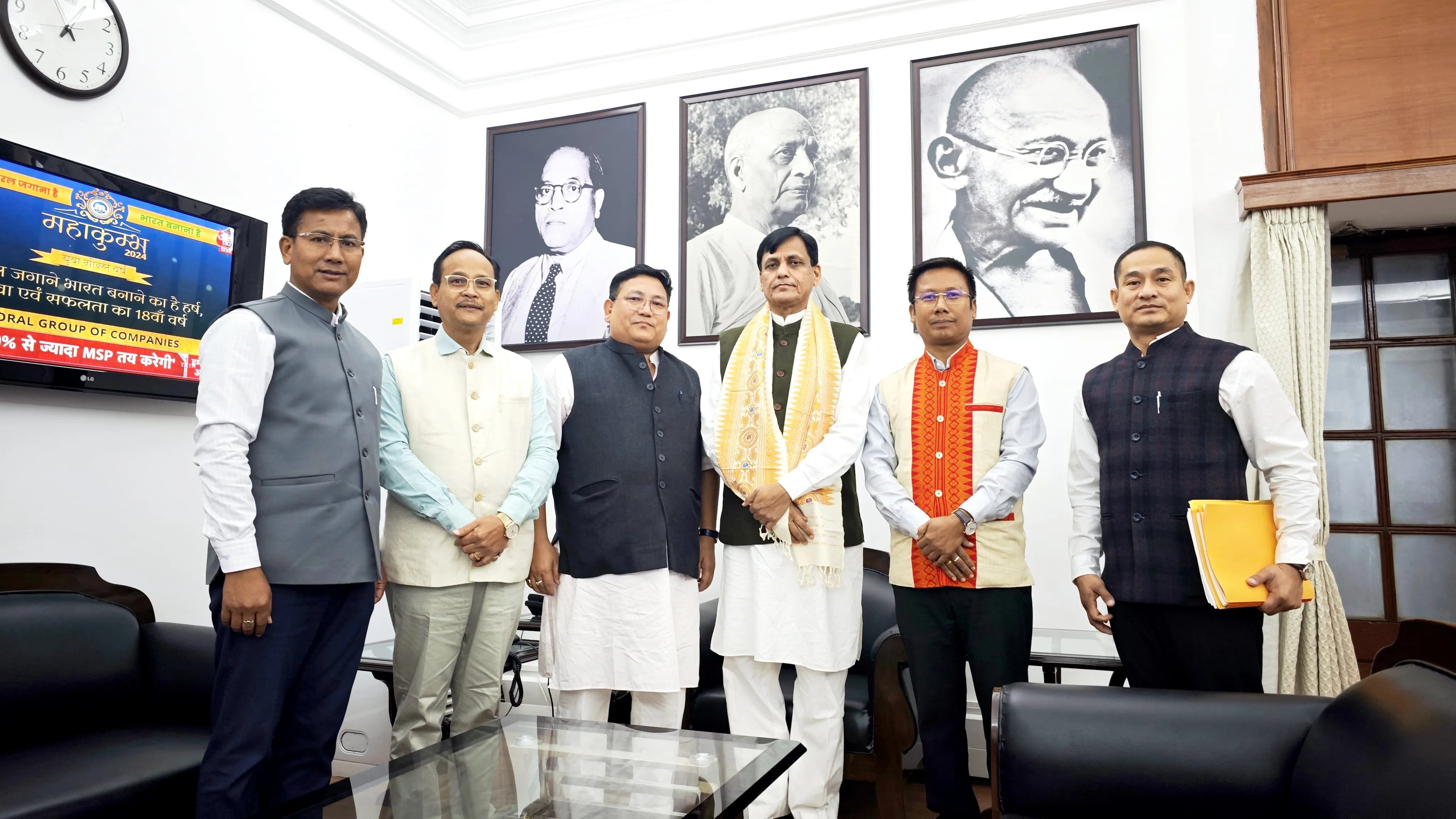 ABSU Delegation Meets Amit Shah, Discuss Issues of Bodo Community