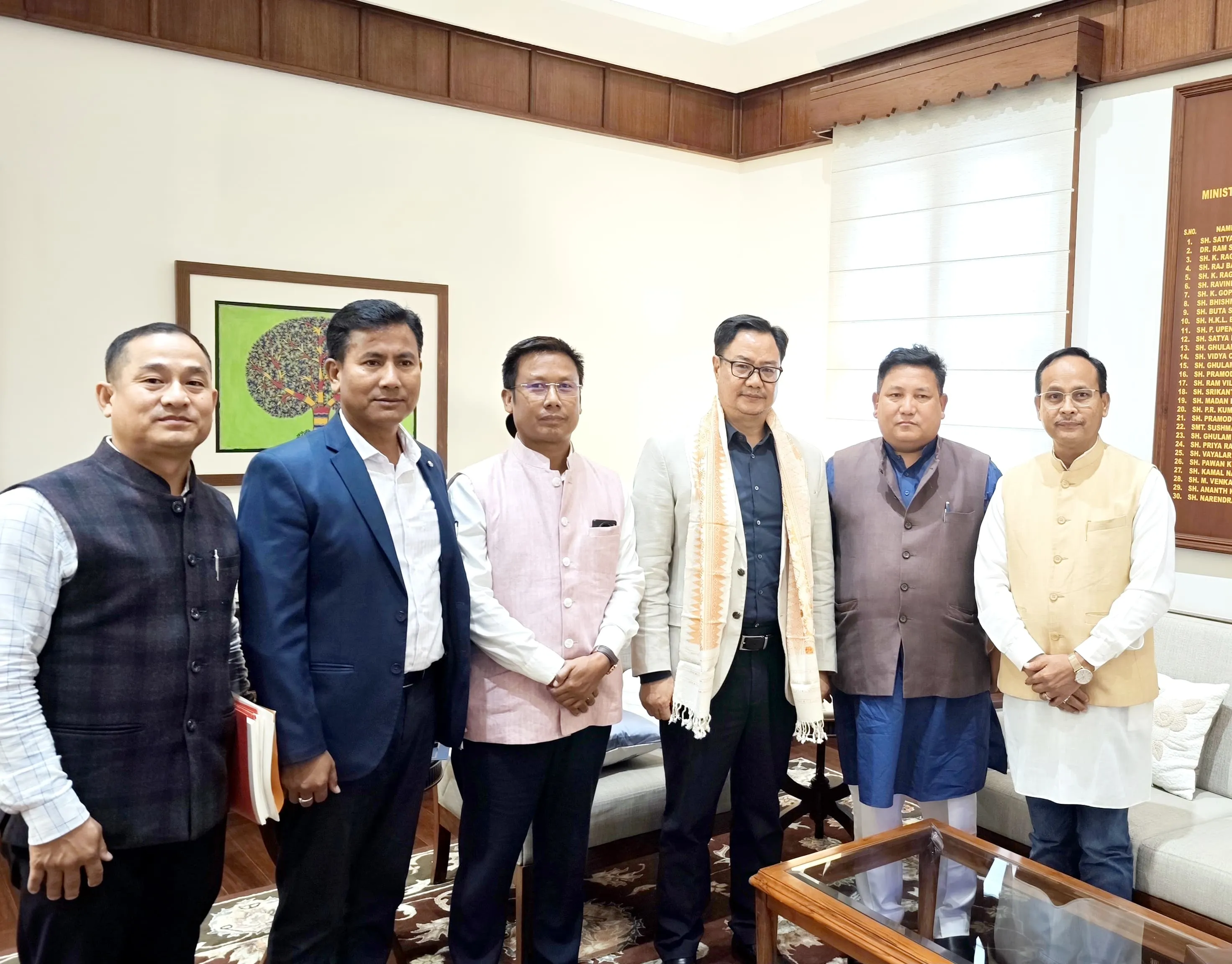 ABSU Delegation Meets Amit Shah, Discuss Issues of Bodo Community