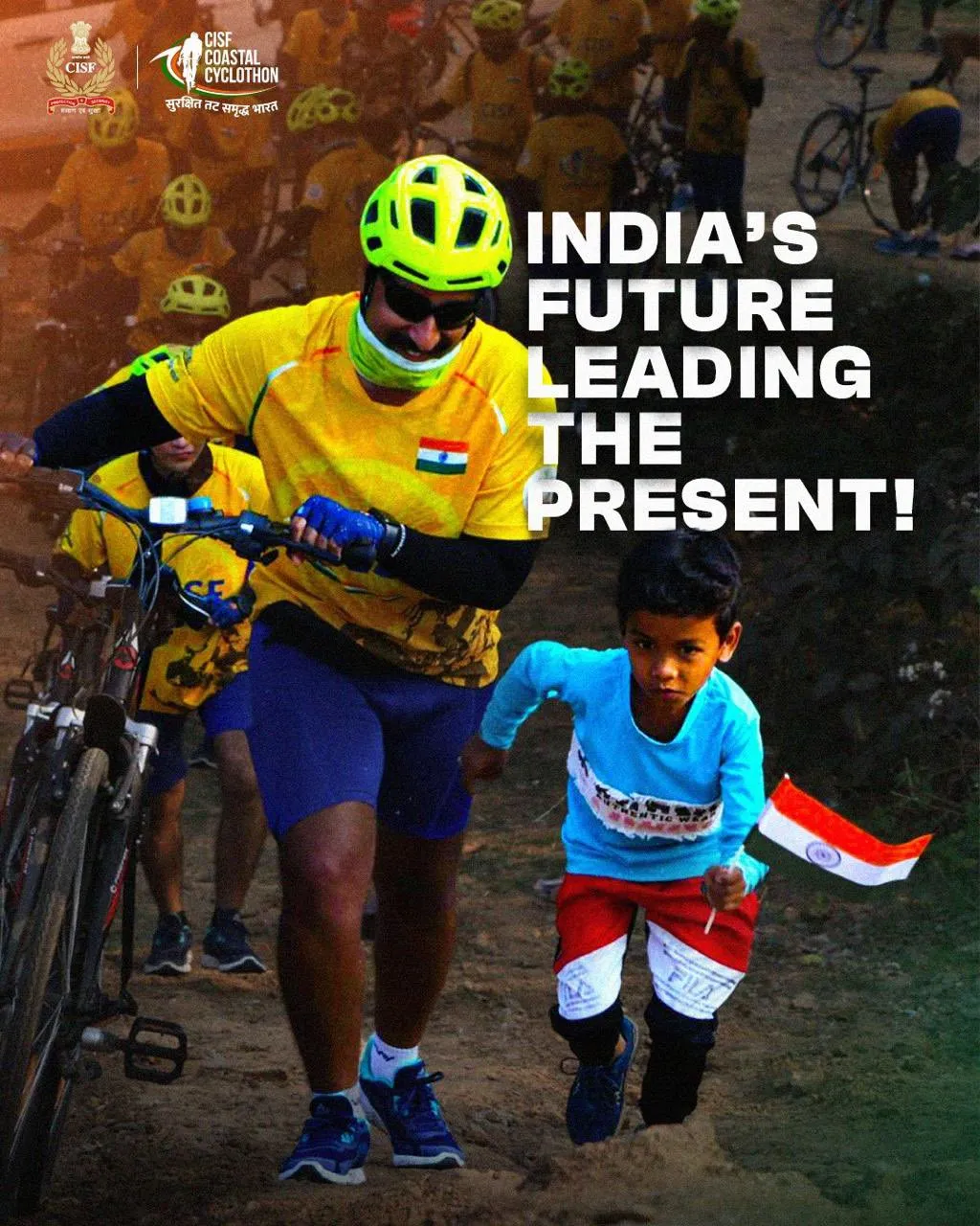 CISF Cyclothon Storms Mumbai, Celebrities & Public Show Support