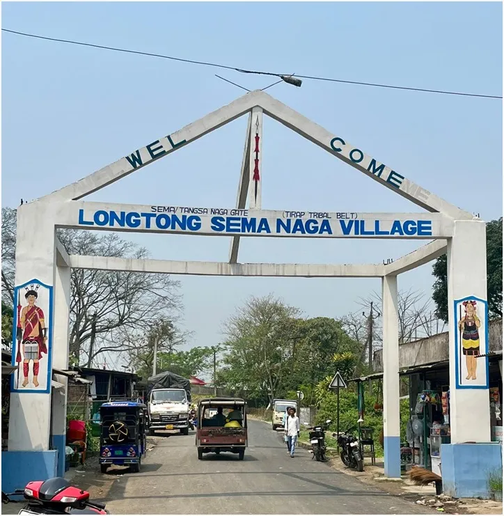 Gate of Longtong Sema Naga 