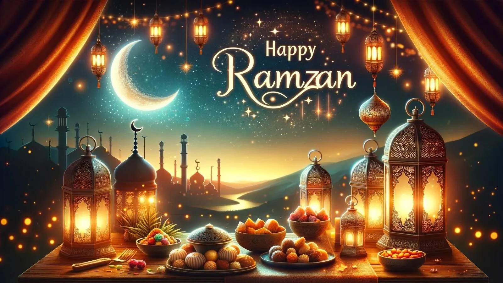 Happy Ramzan, Ramadan Mubarak 2025 Wishes, Images, Messages, Status, Quotes,  GIF Pics, Shayari, HD Photos, Greetings Card