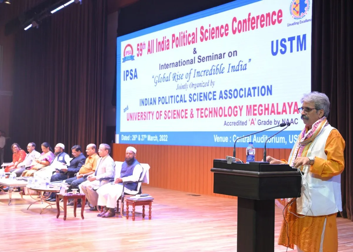 59th All India Political Science Conference at USTM  