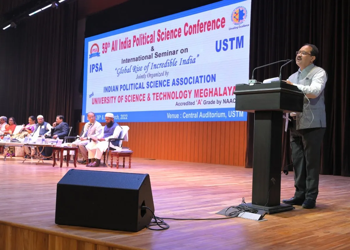 59th All India Political Science Conference at USTM  