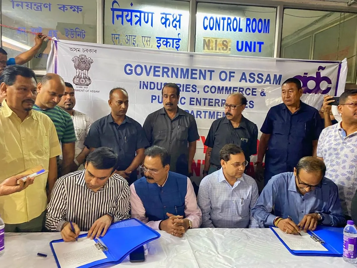 Signing of documents and the hand over  