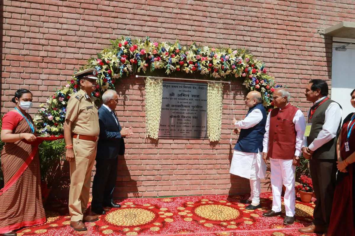 Amit Shah inaugurates projects in Chandigarh   