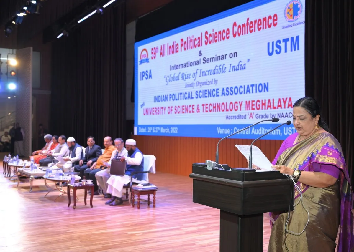 59th All India Political Science Conference at USTM  