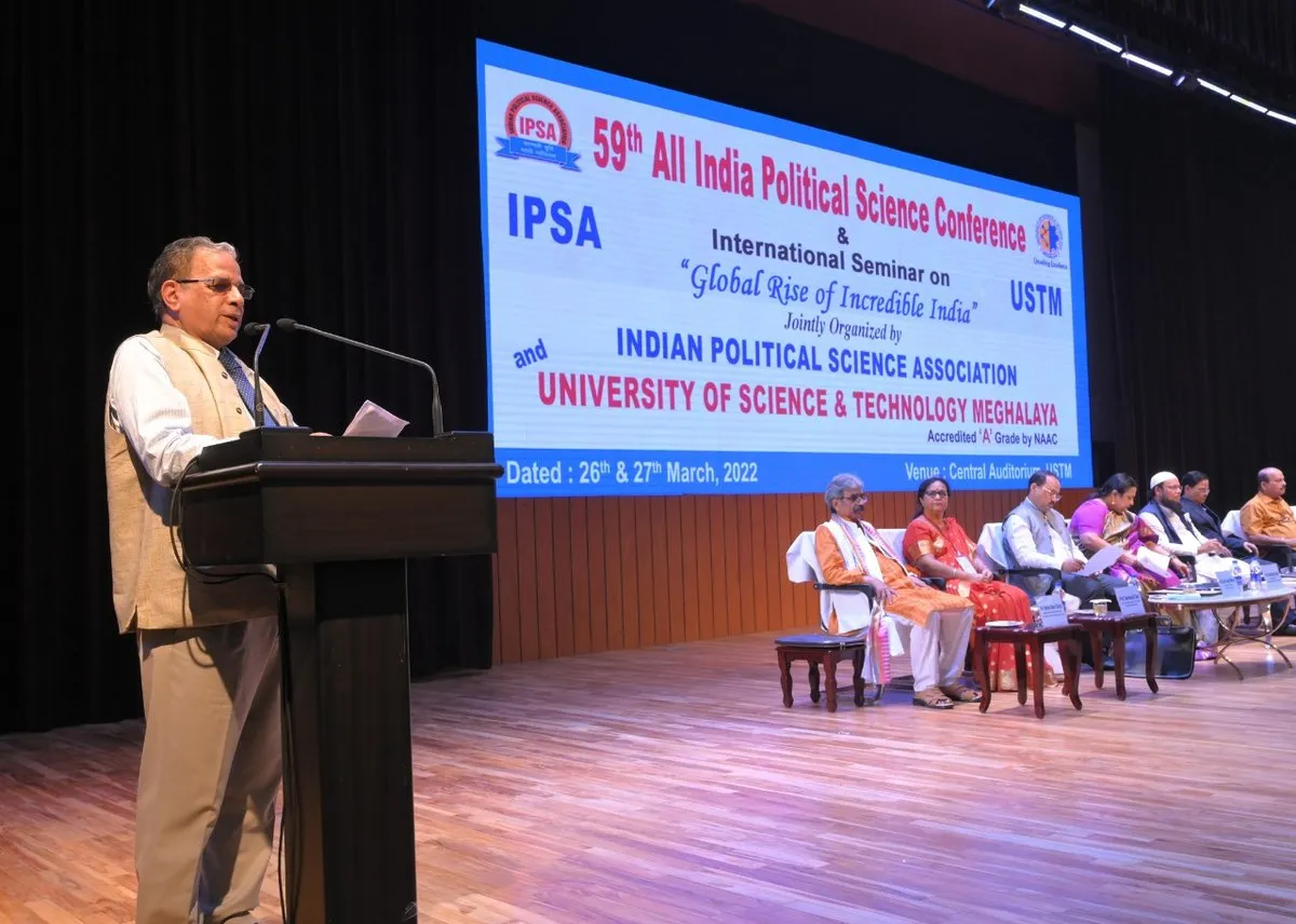 59th All India Political Science Conference at USTM  
