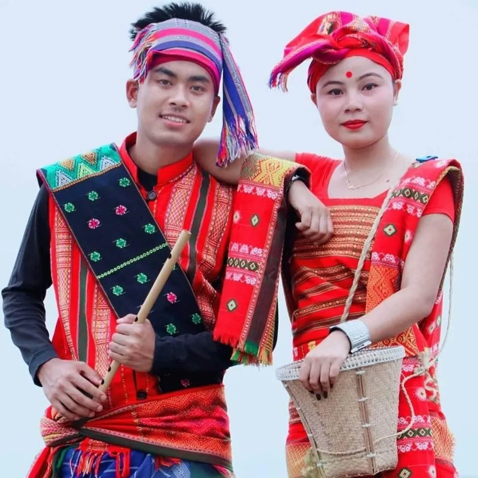Mishing traditional dress for man cheap
