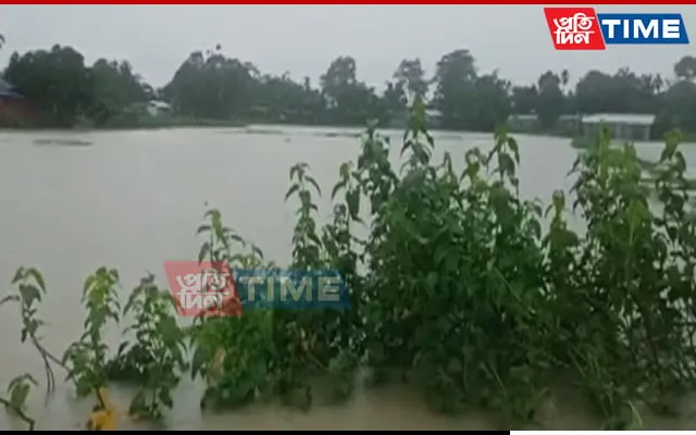 Hajo completely inundated due to floods  