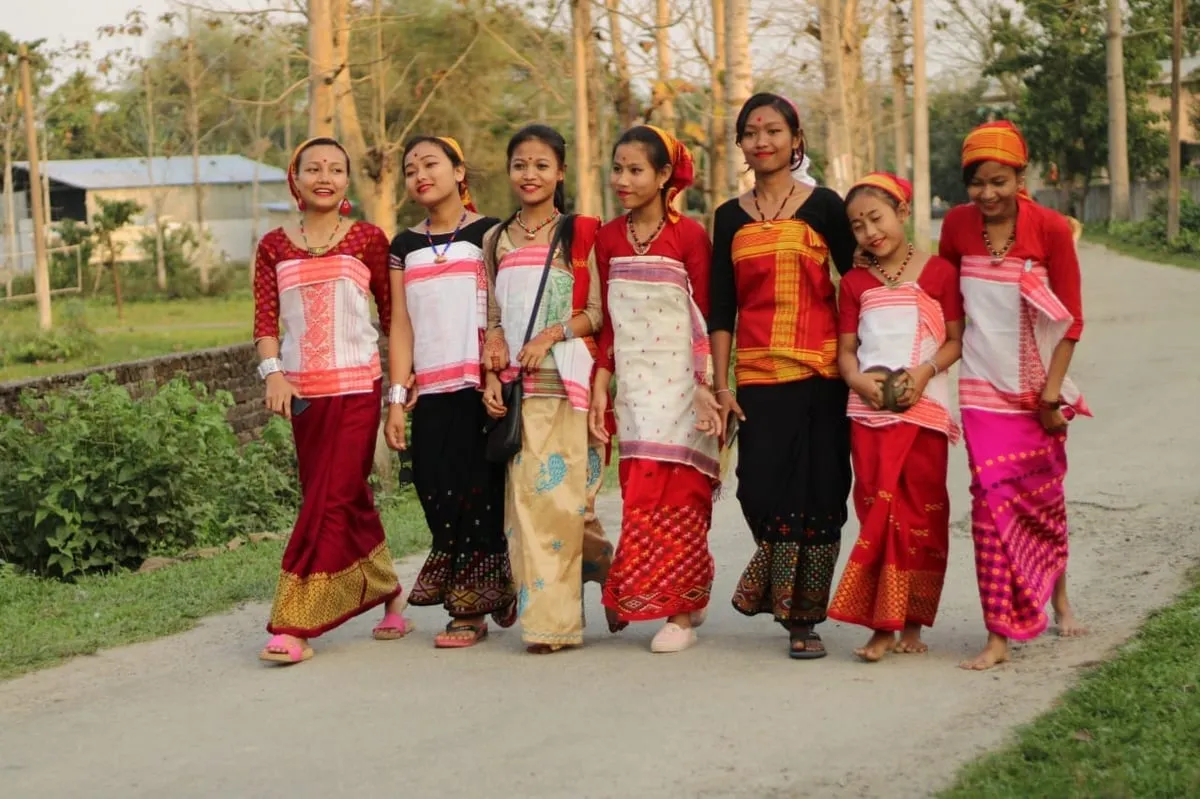 Deori attire  