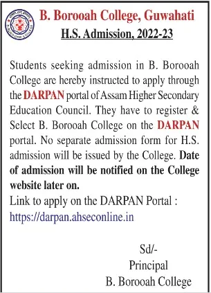 The notice  