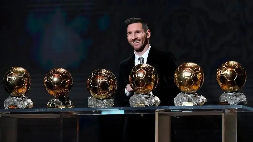 Messi has a record seven Ballon d'Or to his name  