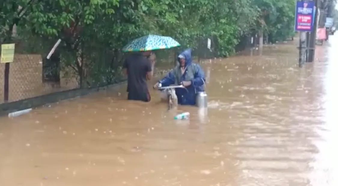 Anil Nagar submerged under water  