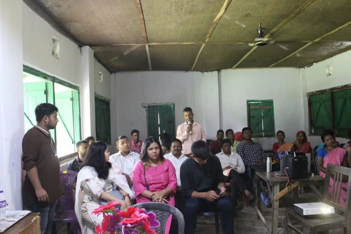 The film screening as part of the campaign  