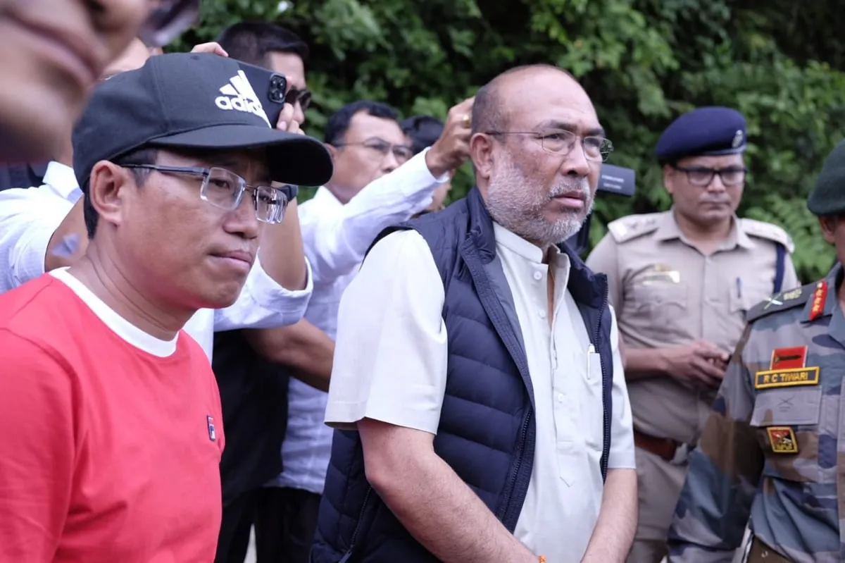 Manipur CM taking stock of the situation  