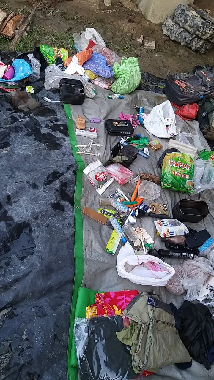 Devices for making IEDs and other war like stores recovered  