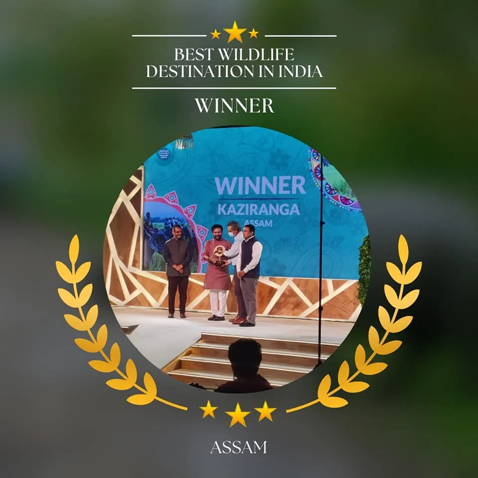 Kaziranga National Park Conferred with ‘Best Wildlife Destination in India’  