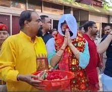 Jacqueline praying in Kamakhya  User