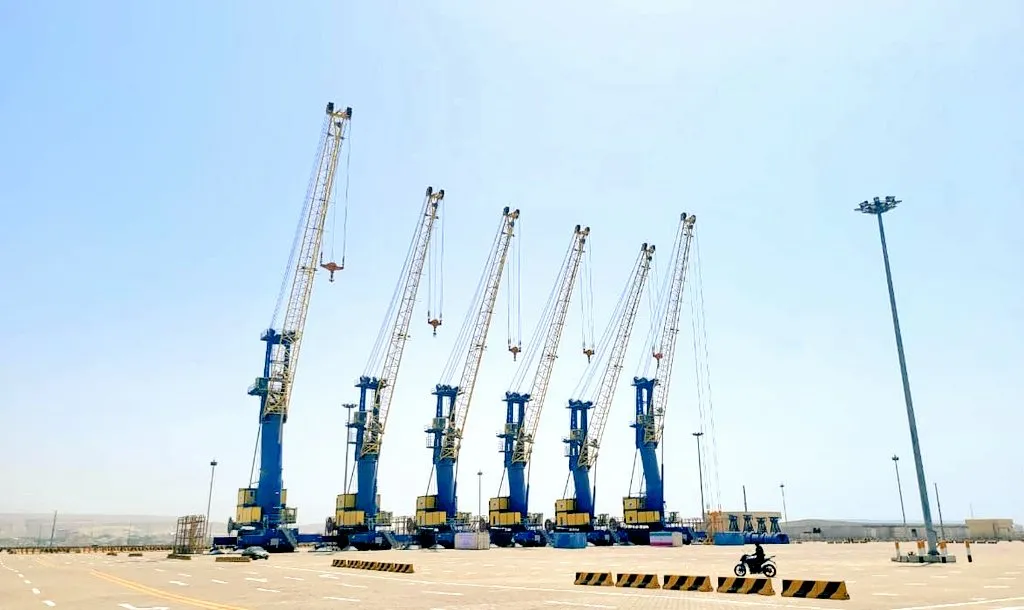 Chabahar Port in Iran  
