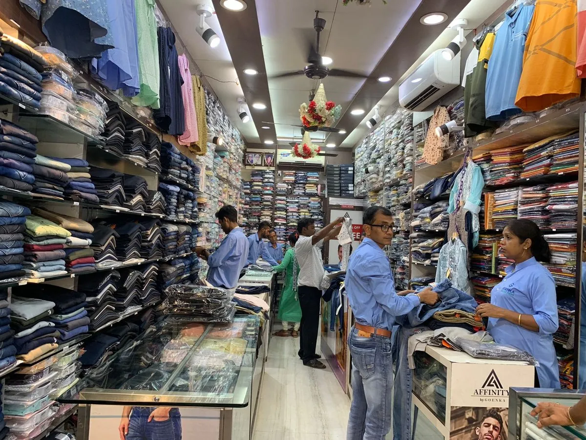 Less Customers at Shops of Fancy Bazar  