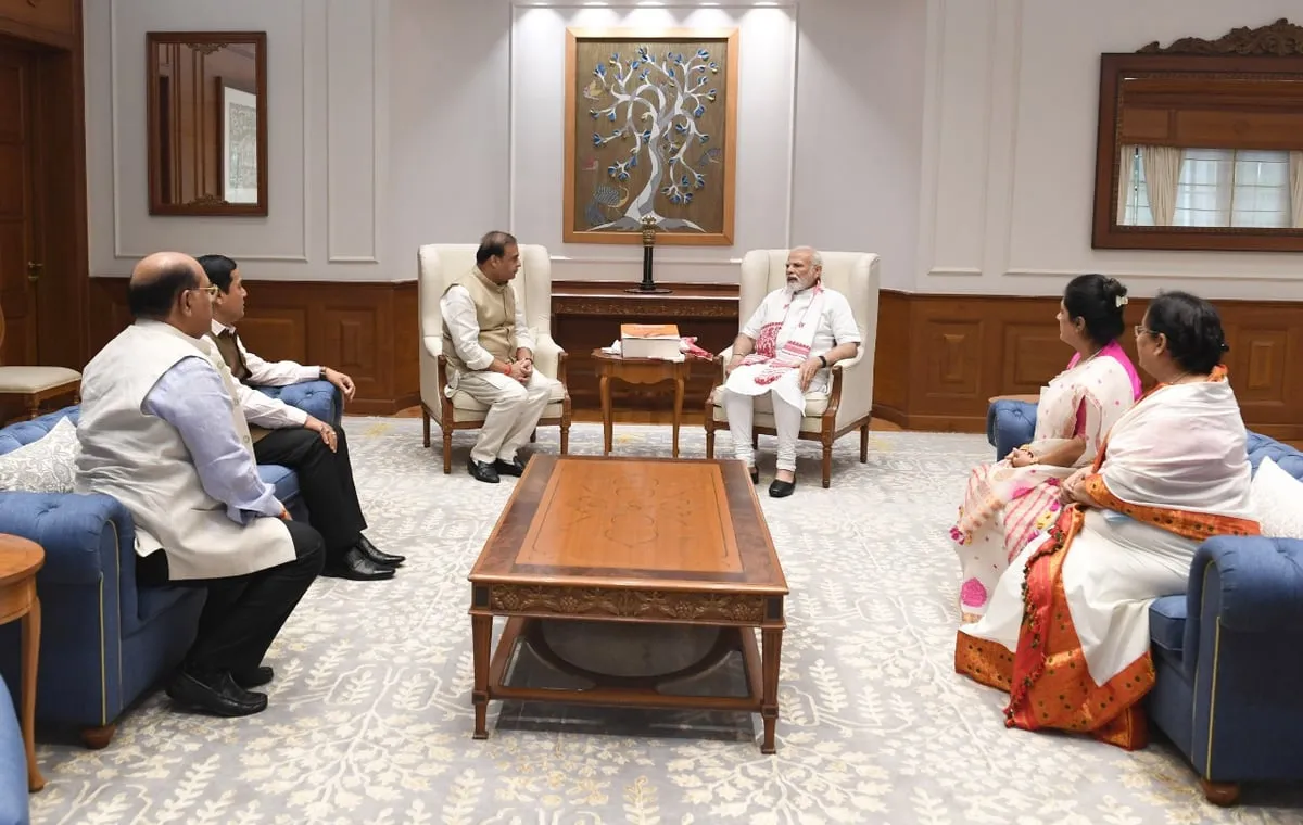 Braille version of ‘Hemkosh’ presented to PM Narendra Modi  