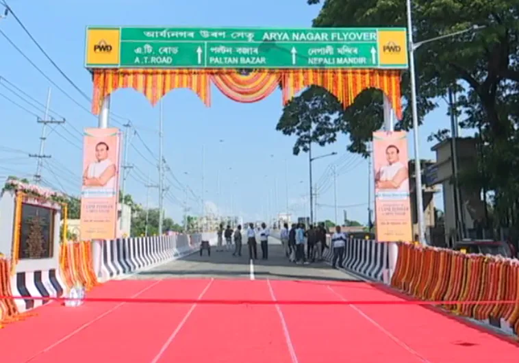 Two-lane flyover at Arya Nagar   