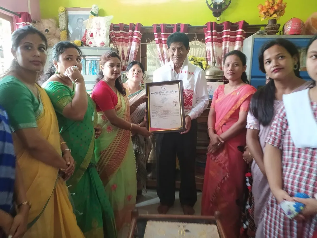 Teachers' Day in Assam's Furkating Senior Secondary School  