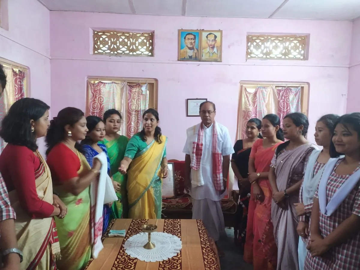 Teachers' Day in Assam's Furkating Senior Secondary School  